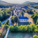 Baške Oštarije iz zraka